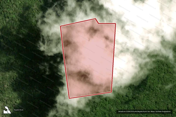 Imagem de satélite de Infração Ambiental em Pacajá - PA