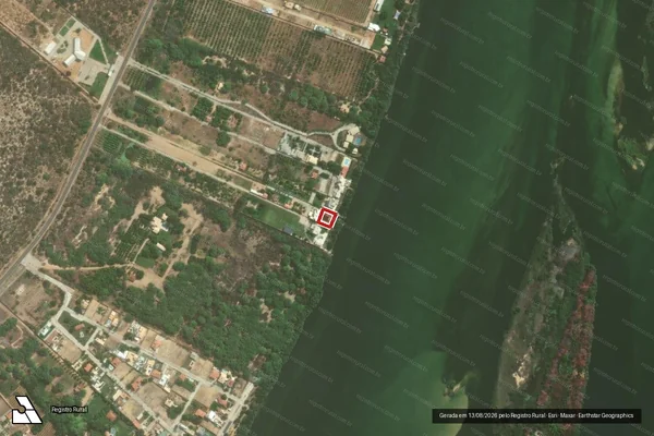 Imagem de satélite de Infração da Flora em Petrolina - PE