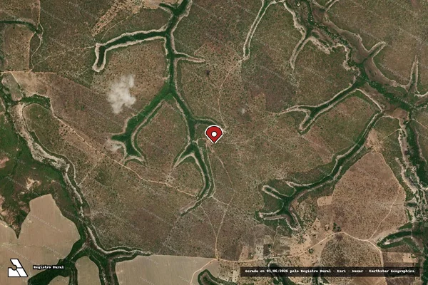 Imagem de satélite — Embargo Ambiental - Sítio d'Abadia/GO