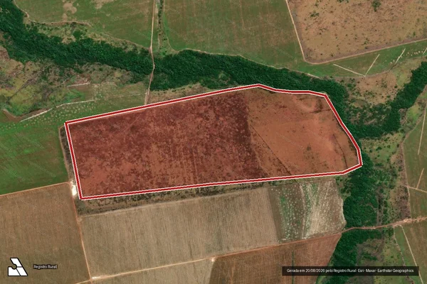 Imagem de satélite de Infração Ambiental em Santa Cruz do Xingu - MT