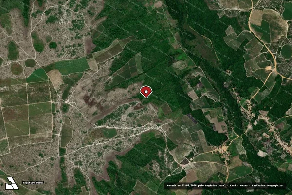 Imagem de satélite — Embargo Ambiental — Baía da Traição/PB