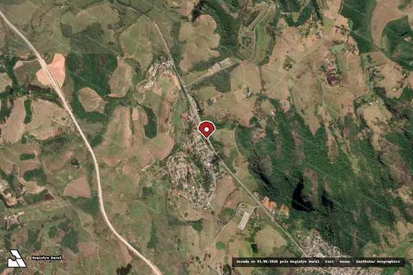Imagem de satélite de Infração de Licenciamento(Não Classificada-Móvel) em Serra - ES (marcador da localização)