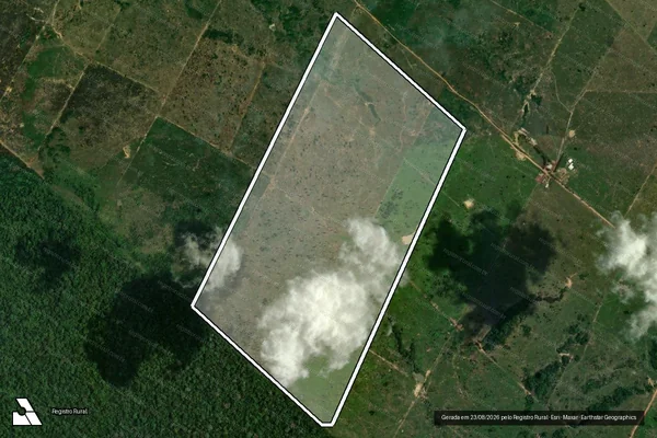 Imagem de satélite de Infração da Flora em Porto Velho - RO