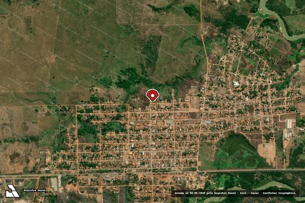 Imagem de satélite — Embargo IBAMA — Infração Ambiental — Eldorado do Carajás/PA