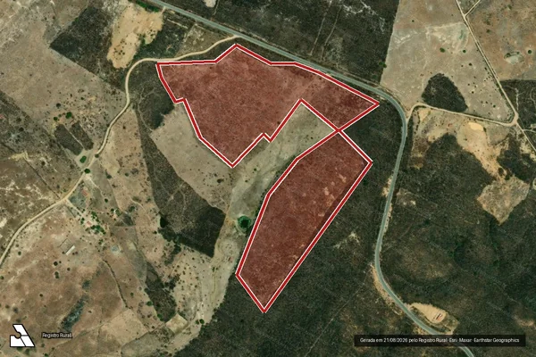 Imagem de satélite de Infração Ambiental em Manaíra - PB