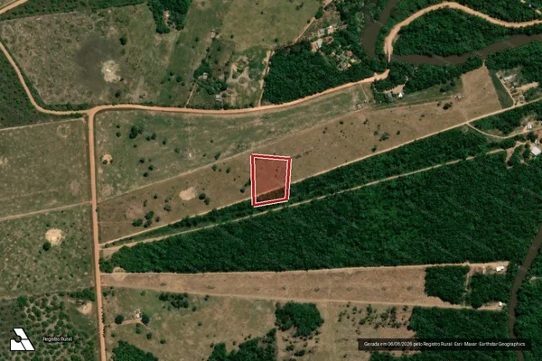 Imagem de satélite — Embargo Ambiental - Pimenteiras do Oeste/RO