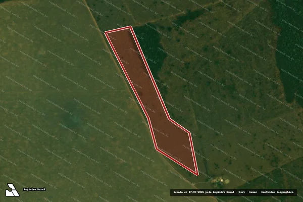 Imagem de satélite de Infração da Flora em Itapuã do Oeste - RO