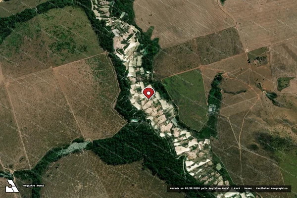 Imagem de satélite — Embargo IBAMA — Infração referente a Qualidade Ambiental — Altamira/PA