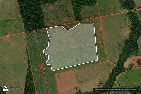 Imagem de satélite de Infração Ambiental em Aripuanã - MT