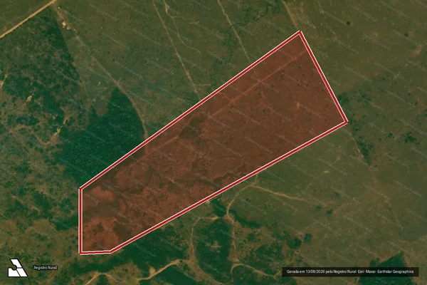 Imagem de satélite de Infração da Flora em Porto Velho - RO