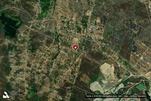 Imagem de satélite de Infração de Licenciamento(Não Classificada-Móvel) em Maracanaú - CE (marcador da localização)