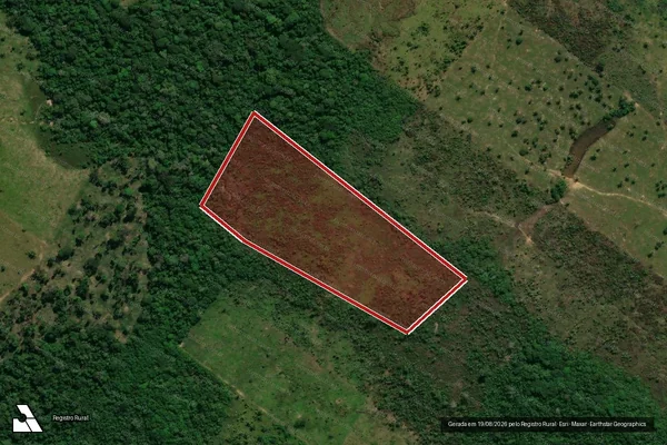 Imagem de satélite de Infração Ambiental em Machadinho D'Oeste - RO