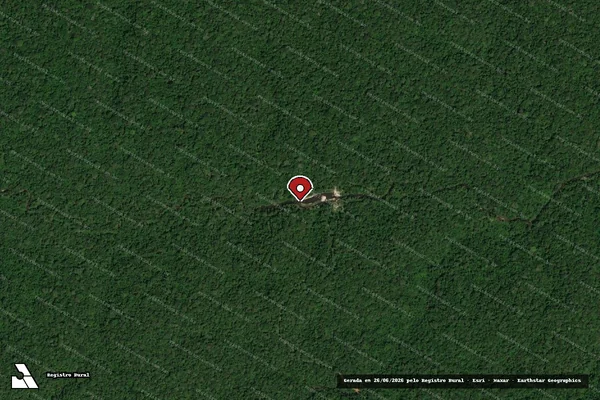 Imagem de satélite — Embargo IBAMA — Infração Ambiental - Itaituba/PA