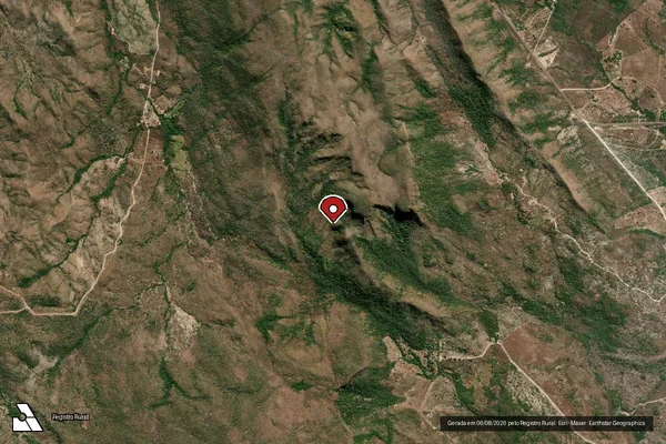 Imagem de satélite — Embargo Ambiental - Arraias/TO