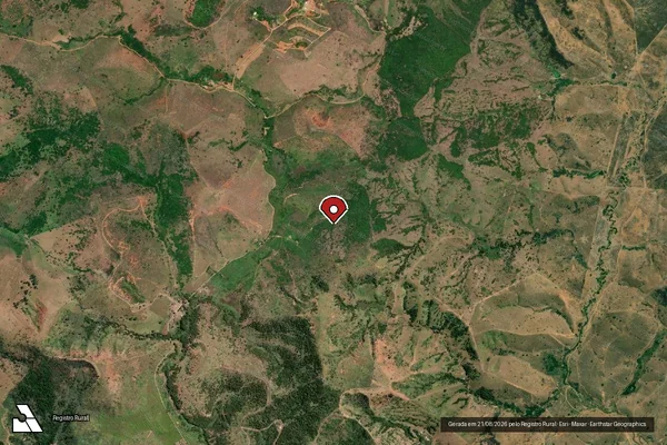 Imagem de satélite — Embargo IBAMA — Infração de Administração Ambiental(Não Classificada-Móvel) - Governador Valadares/MG
