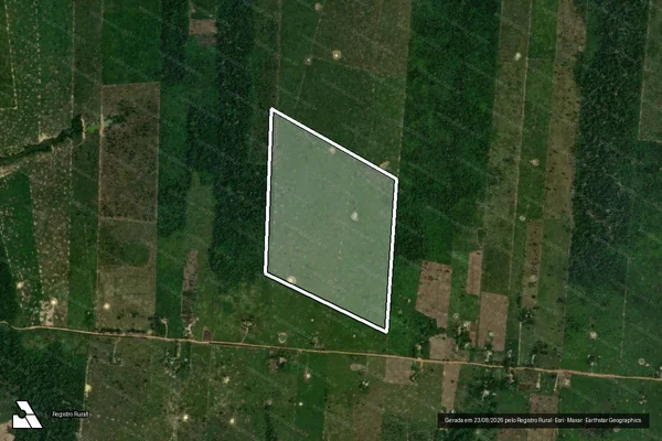 Imagem de satélite de Infração Ambiental em Porto Velho - RO