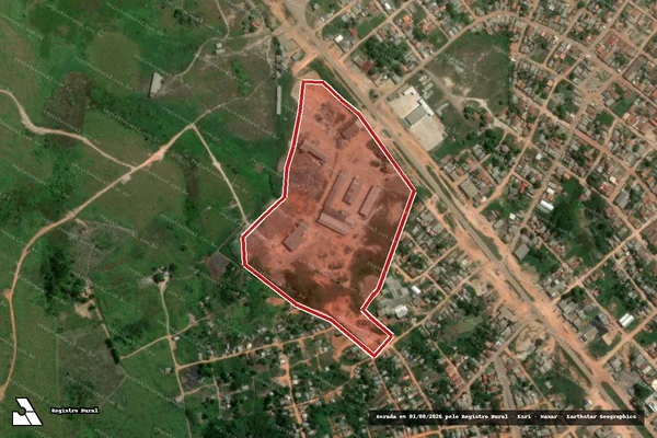 Imagem de satélite de Infração de Licenciamento(Não Classificada-Móvel) em Anapu - PA