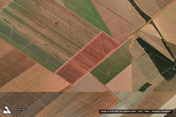 Imagem de satélite de Infração Ambiental em Barreiras - BA