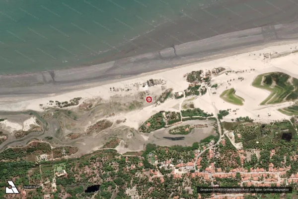 Imagem de satélite de Infração Ambiental em Acaraú - CE