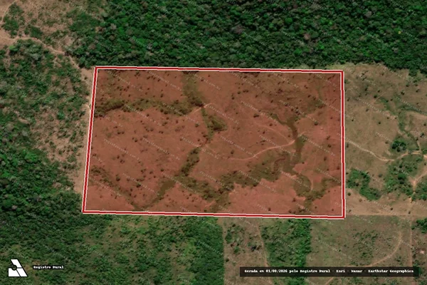 Imagem de satélite de Infração da Flora em Aripuanã - MT