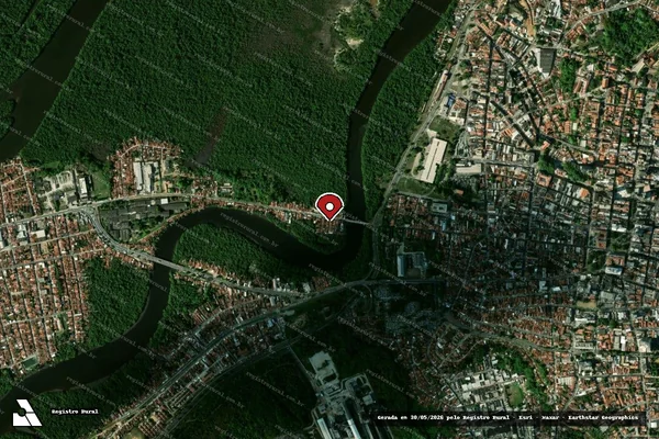 Imagem de satélite — Embargo Ambiental - Bayeux/PB