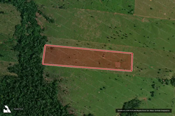 Imagem de satélite de Infração da Flora em Porto Velho - RO
