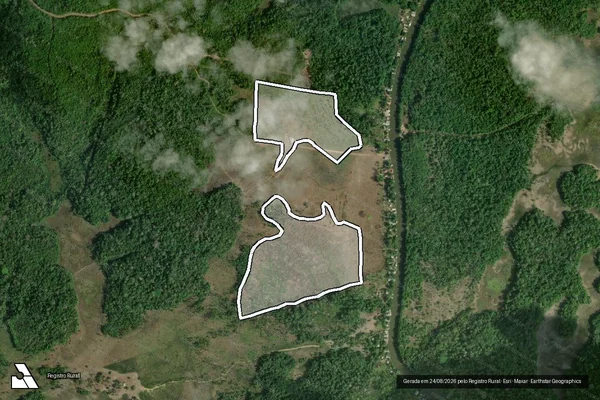 Imagem de satélite de Infração da Flora em Macapá - AP