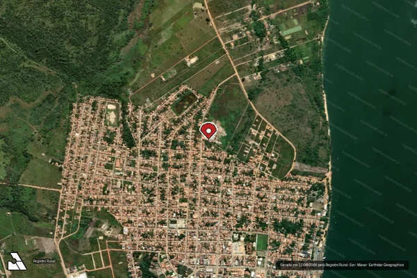 Imagem de satélite — Embargo Ambiental - Itupiranga/PA