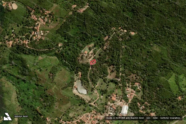 Imagem de satélite de Infração Ambiental em Mulungu - CE