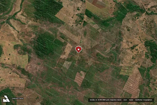 Imagem de satélite — Embargo IBAMA — Infração da Flora — Porto Franco/MA