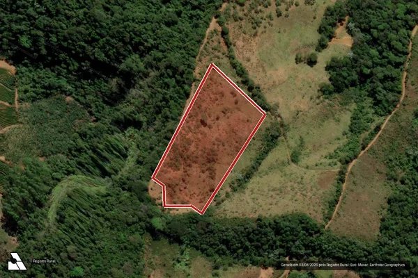 Imagem de satélite de Infração Ambiental em Santa Leopoldina - ES