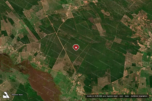 Imagem de satélite — Embargo Ambiental — Tabocas Do Brejo Velho/BA