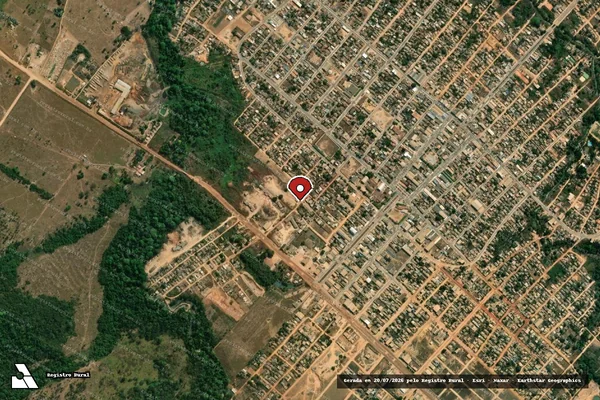Imagem de satélite — Embargo IBAMA — Infração de Administração Ambiental(Não Classificada-Móvel) - Colniza/MT