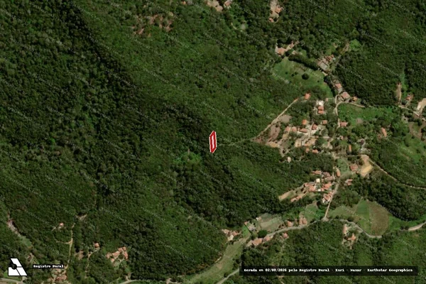 Imagem de satélite — Embargo Ambiental — Mulungu/CE
