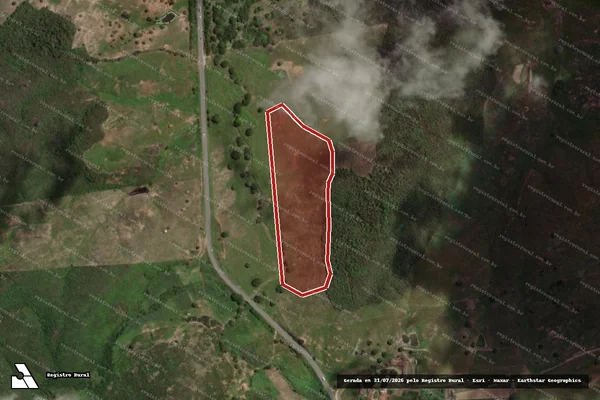 Imagem de satélite — Embargo Ambiental — Alagoa Grande/PB