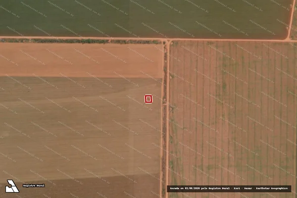Imagem de satélite de Desmatamento em Brasília - DF