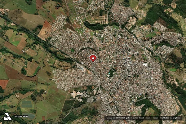 Imagem de satélite — Embargo IBAMA — Infração da Fauna — Arcos/MG
