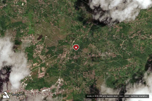 Imagem de satélite — Embargo IBAMA — Infração Ambiental — João Alfredo/PE