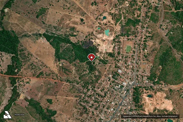 Imagem de satélite — Embargo Ambiental - Cristalândia/TO