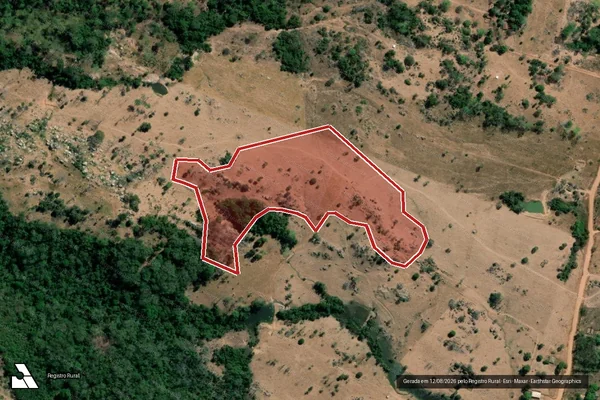 Imagem de satélite de Infração Ambiental em Paranaíta - MT