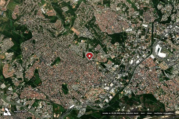 Imagem de satélite — Embargo IBAMA — Infração da Fauna — Lauro de Freitas/BA