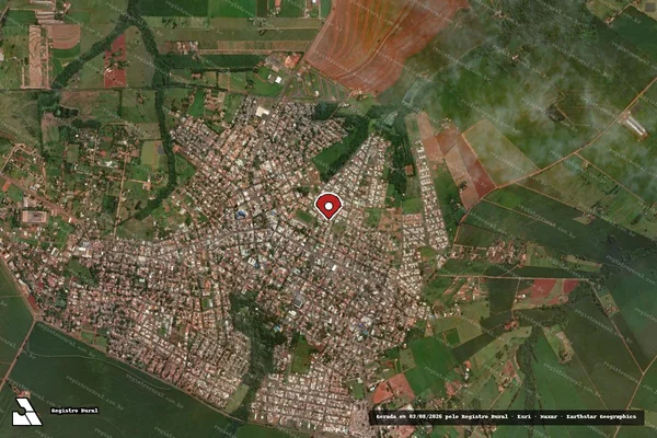 Imagem de satélite — Embargo IBAMA — Infração da Fauna — Astorga/PR