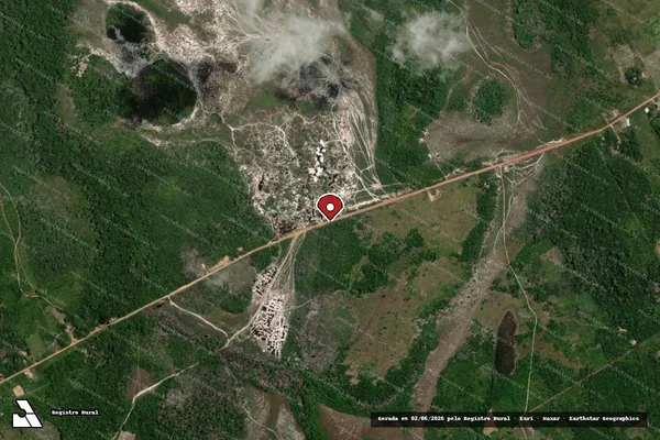 Imagem de satélite — Embargo Ambiental — Oeiras do Pará/PA