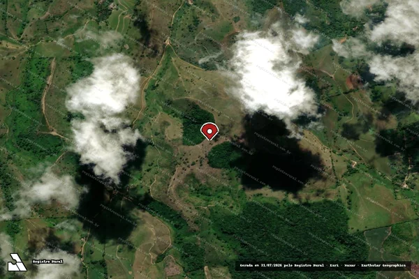 Imagem de satélite — Embargo IBAMA — Infração da Flora — Palmares/PE