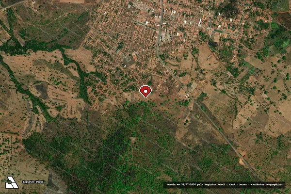 Imagem de satélite — Embargo Ambiental — Paraibano/MA