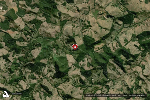 Imagem de satélite — Embargo IBAMA — Infração da Flora — Bocaina de Minas/MG