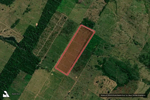 Imagem de satélite de Infração da Flora em Porto Velho - RO