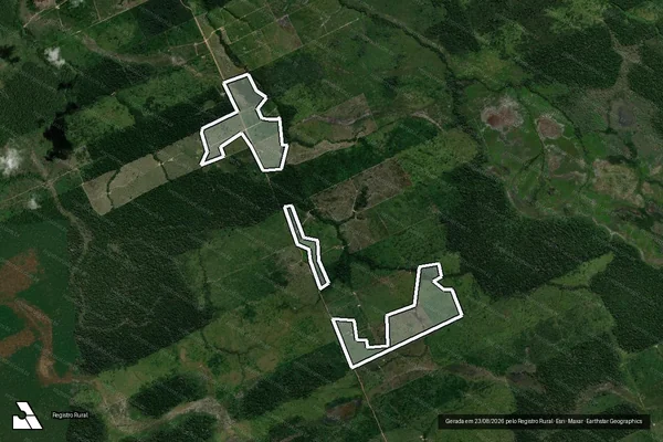 Imagem de satélite de Infração da Flora em Porto Velho - RO