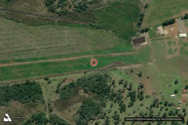 Imagem de satélite de Infração Ambiental em São Mateus do Sul - PR