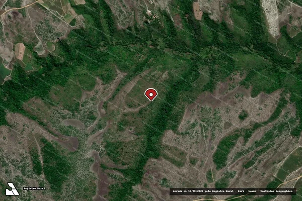 Imagem de satélite — Embargo Ambiental — Rio Tinto/PB